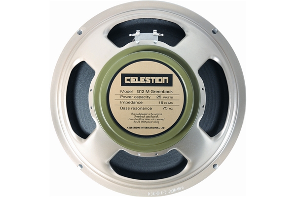 Celestion G12M Greenback 12 25W 16ohm