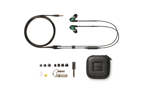 Shure SE846 2 Gen Verde Giada con cavo mic e controller